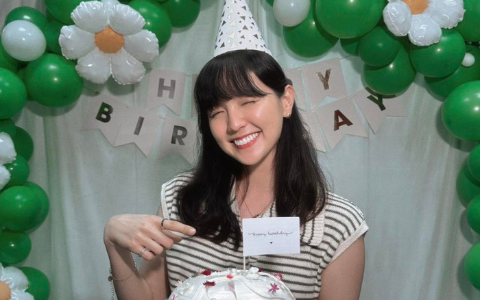 Hải Tú mừng sinh nhật, không quên 'đu trend' gây bão cùng Sơn Tùng Ảnh 2