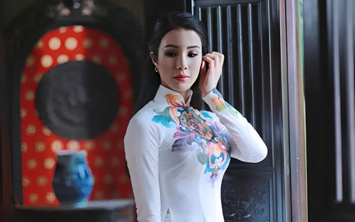 Một cảnh quay của Diệp Lâm Anh trong phim Lục Vân Tiên - Tuyệt Đỉnh Kungfu.