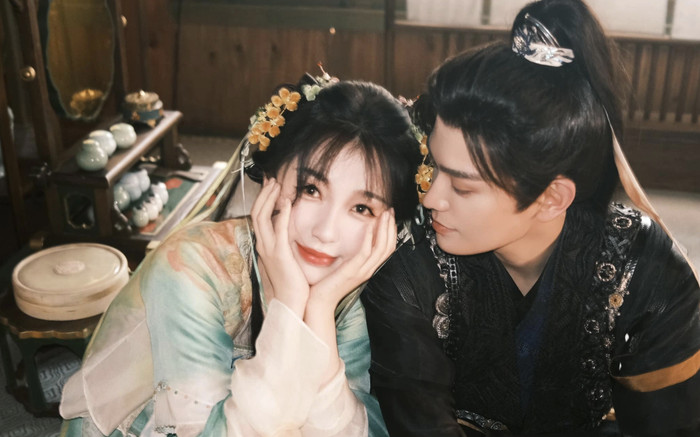 Cả showbiz 'đẩy thuyền' Đinh Vũ Hề và Ngu Thư Hân sau Vĩnh Dạ Tinh Hà Ảnh 2