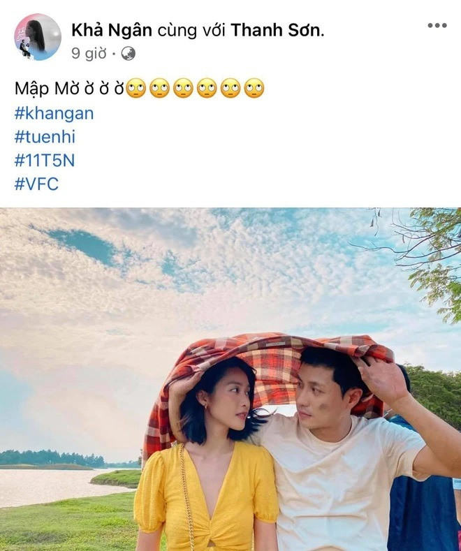 Cặp đôi 'bén duyên' trong phim '11 tháng 5 ngày'. (Ảnh FBNV)