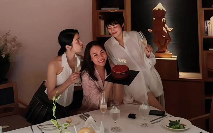 Cường Đô La 'vắng bóng' trong ảnh sinh nhật Đàm Thu Trang Ảnh 2