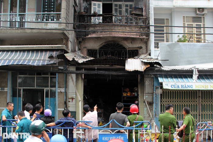 Căn nhà xảy ra vụ cháy. Ảnh: Dân Trí