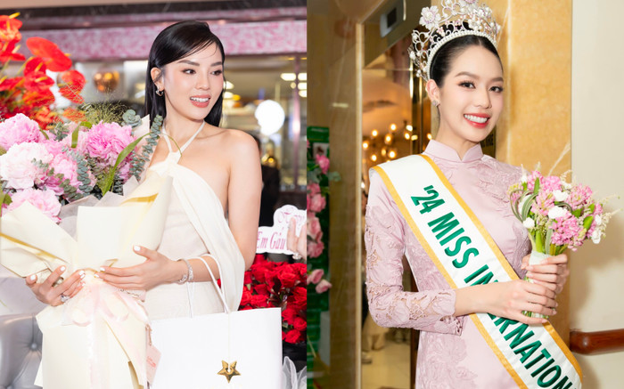 Hoa hậu Kỳ Duyên vượt mặt Thanh Thủy Ảnh 2