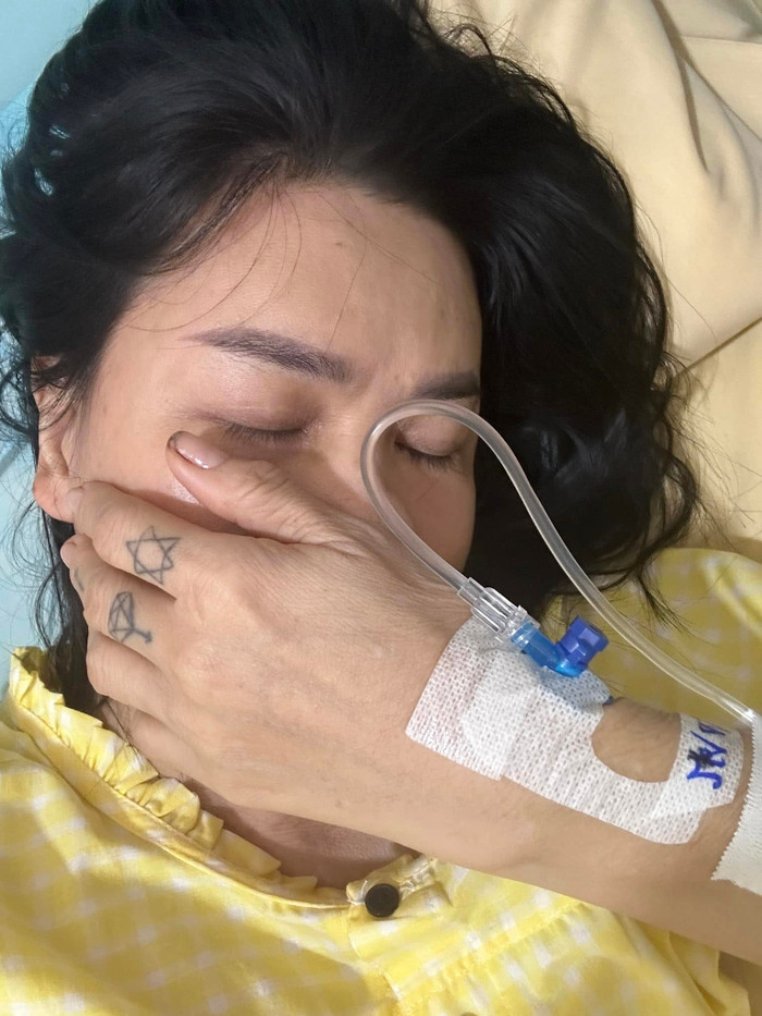 Showbiz 24h: Cát Phượng nhận được nhiều lời hỏi thăm sau khi về nhà nghỉ ngơi. Ảnh: FBNV