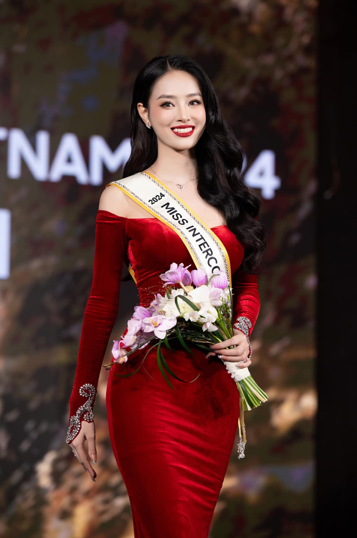 Bùi Khánh Linh hiện đã đi đến những chặng đua 'nước rút' tại Miss Intercontinental 2024.