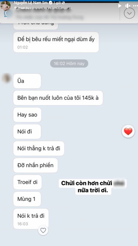 Nam Em bị đòi tiền sau khi kinh doanh hàng online.