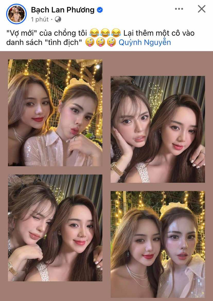 Dòng giới thiệu gây chú ý của vợ Huỳnh Anh về Quỳnh Kool.