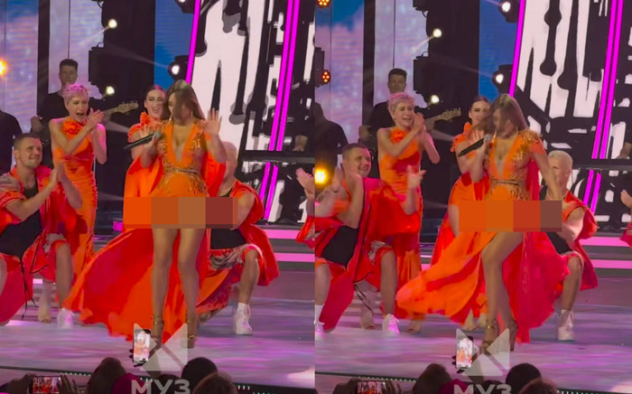 Nữ ca sĩ nổi tiếng gặp sự cố trang phục nghiêm trọng: 'Ăn mặc không thể chấp nhận' Ảnh 2