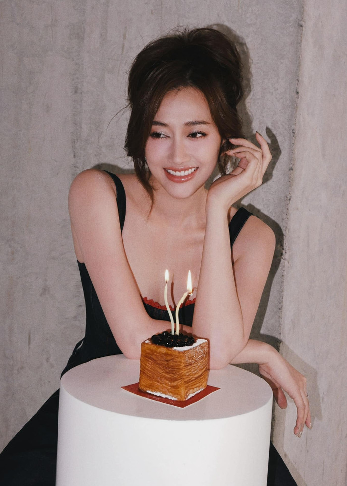 Phương Lan tôn trọng và âm thầm ủng hộ người cũ. (Ảnh FBNV)