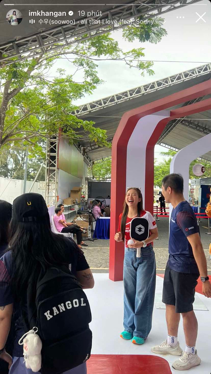 Hình ảnh mới nhất của Khả Ngân. Ảnh: FBNV