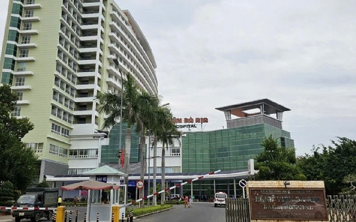 Bệnh viện nơi các bệnh nhân đang điều trị.