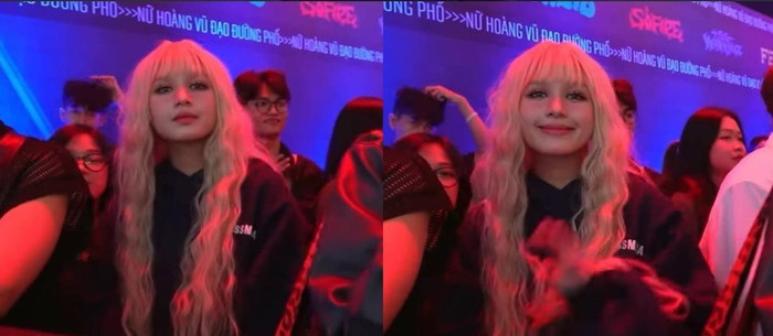 Xoài Non cười gượng khi Gil Lê nhắc tên Chi Pu.