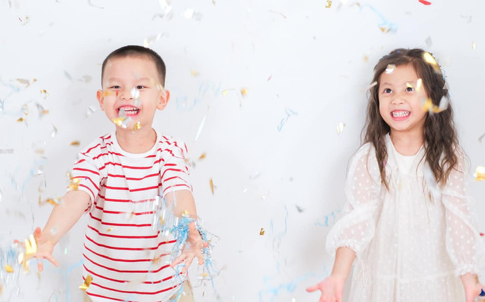 Cặp song sinh nhà Hà Hồ - Kim Lý tròn 4 tuổi Ảnh 2