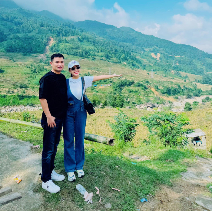 Vân Hugo đang hạnh phúc trong cuộc hôn nhân hiện tại.