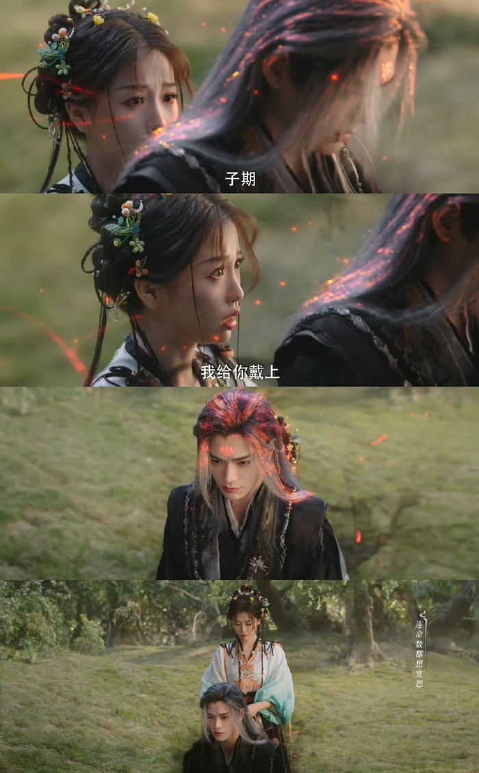 Diệu Diệu giúp Mộ Thanh phong ấn lại yêu lực