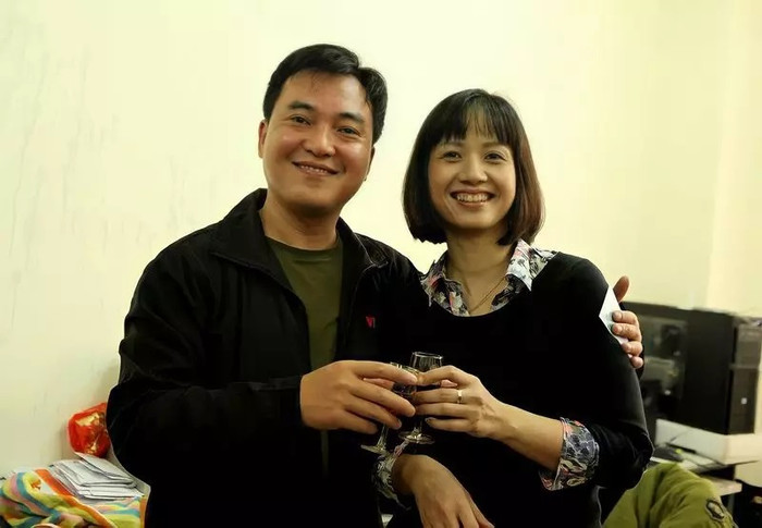 MC Tùng Chi và MC Lưu Minh Vũ.