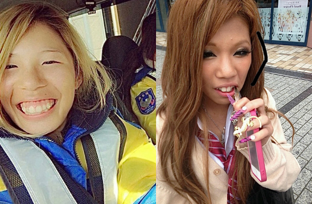 Nhan sắc trước khi phẫu thuật của Airi Hirase