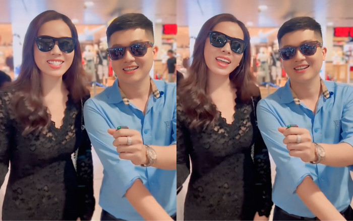 Doanh nhân Bửu Lộc - chồng cũ Nhật Kim Anh sánh đôi cùng bạn gái là Á hậu Bella Mai.