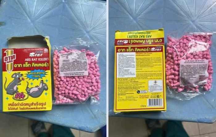 Thuốc diệt chuột có màu sắc sặc sỡ khiến trẻ mầm non tưởng nhầm là kẹo.
