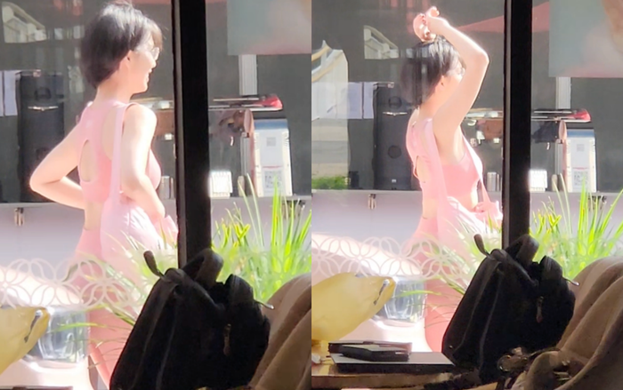 Vóc dáng thật của Ngọc Trinh qua camera thường không quá khác biệt so với ảnh được cô đăng tải trên mạng xã hội.