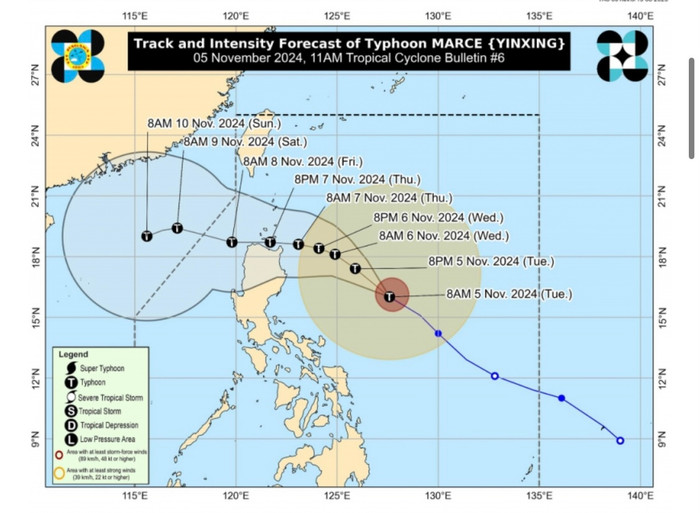 Bão Yinxing đổ bộ, Philippines sơ tán khẩn cấp, quân đội đối phó bão cuồng phong Ảnh 2