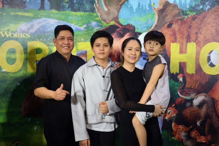 Gia đình 4 người hạnh phúc của Thanh Thúy - Đức Thịnh.