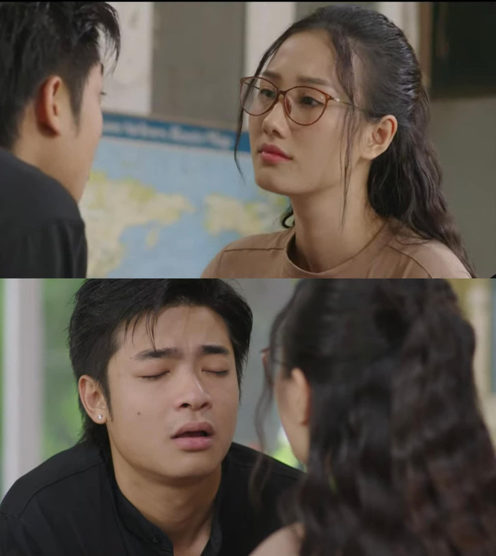 Phân cảnh mùi mẫn của cả hai trong phim Đi Giữa Trời Rực Rỡ.