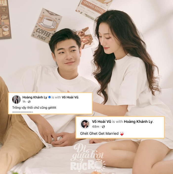 Dòng chú thích đầy ẩn ý của cặp đôi Vbiz.