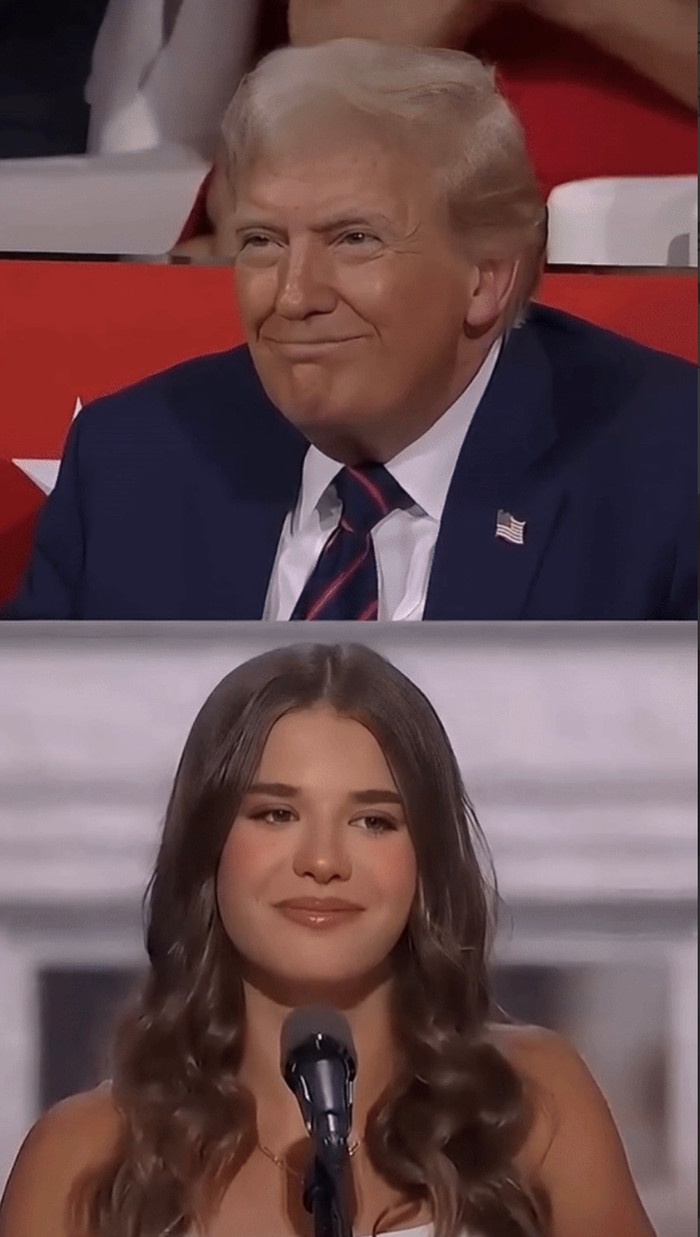 Cháu gái 17 tuổi khiến Donald Trump lộ ánh mắt yêu thương giữa sự kiện lớn.