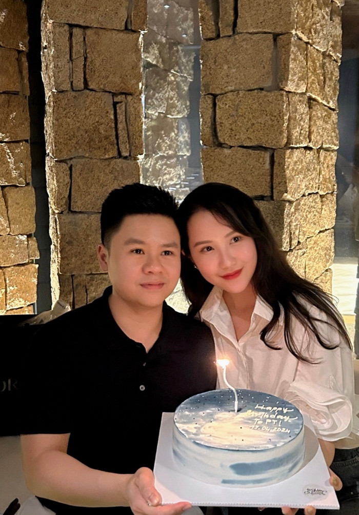 Primmy Trương và chồng Phan Thành.