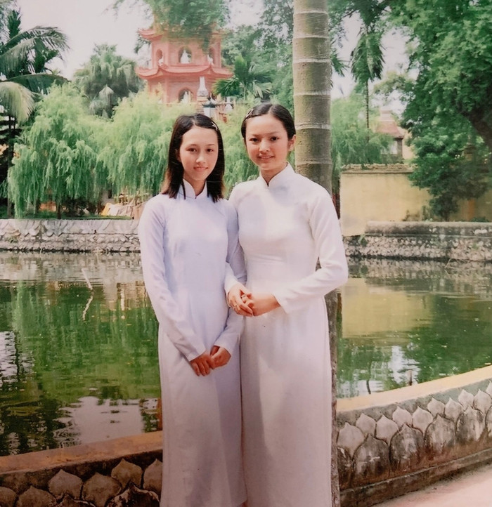 Nhan sắc xinh đẹp của cô giáo Phương Anh thời trẻ.