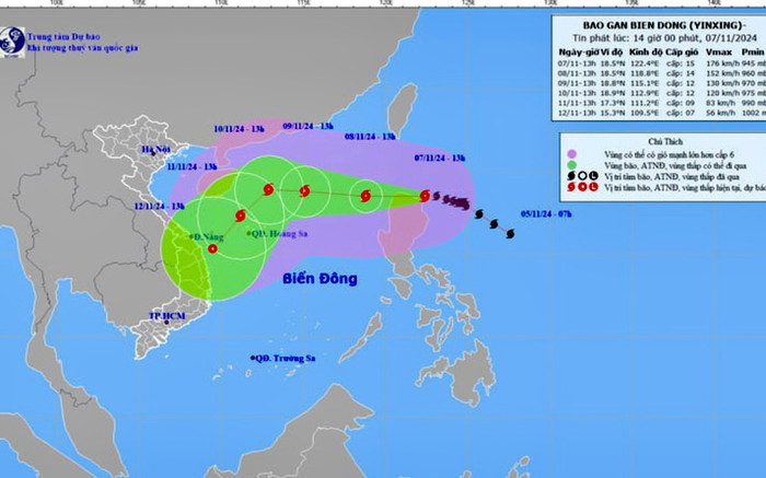 Bão Yinxing tiến thẳng Biển Đông, Thủ tướng chỉ đạo ứng phó khẩn cấp Ảnh 2