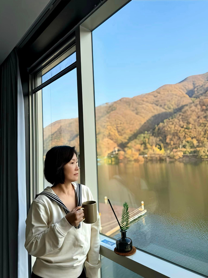 Nữ nghệ sĩ có cuộc sống bình yên tại Mỹ. 