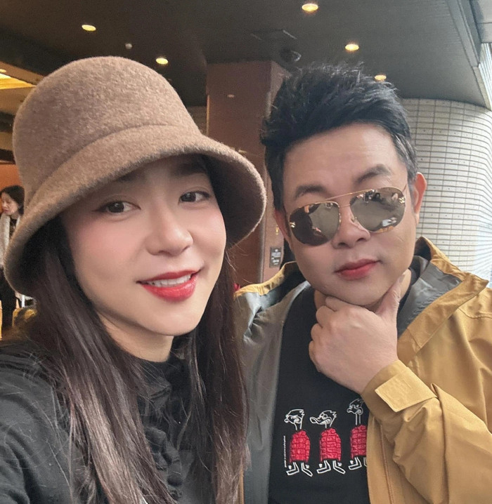 Hà Thanh Xuân khẳng định cô và Quang Lê chỉ là đồng nghiệp