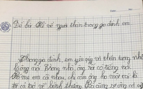 Bài văn tả ông nội đầy quyền lực, ai đọc xong cũng thấy được sự uy nghiêm Ảnh 2