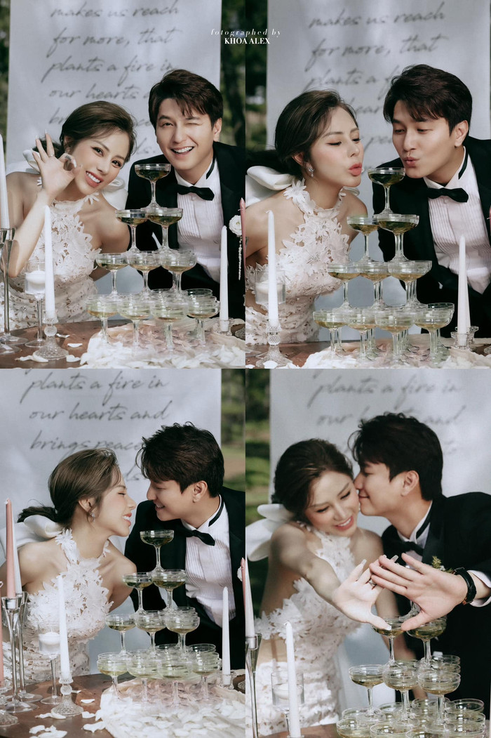 Vượt qua mọi khó khăn, chuyện tình cảm của Huỳnh Anh và Bạch Lan Phương khiến nhiều người ngưỡng mộ.