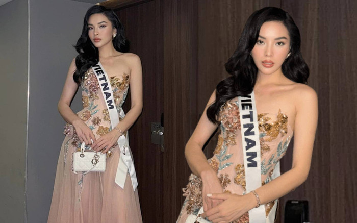 Hoa hậu Kỳ Duyên đẹp ngẩn ngơ với mốt xuyên thấu Ảnh 2