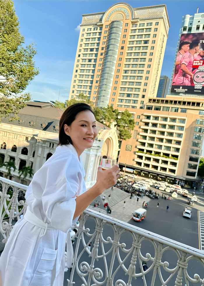 Hồng Đào tận hưởng cuộc sống độc thân ở nước Mỹ. Ảnh: FBNV