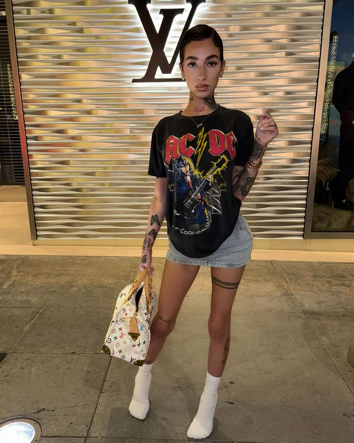 Ngoại hình 'gầy trơ xương' của Bhad Bhabie từng nhận về nhiều chỉ trích từ khán giả. 