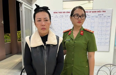 Đối tượng Lê Kim Nữ. Ảnh: Báo Công an TPHCM.