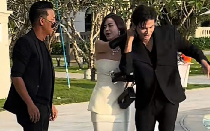 Một cặp sao Vbiz đánh ghen ở lễ cưới Hà Trí Quang tại Phú Quốc, sự thật khiến dân tình ngã ngửa Ảnh 2