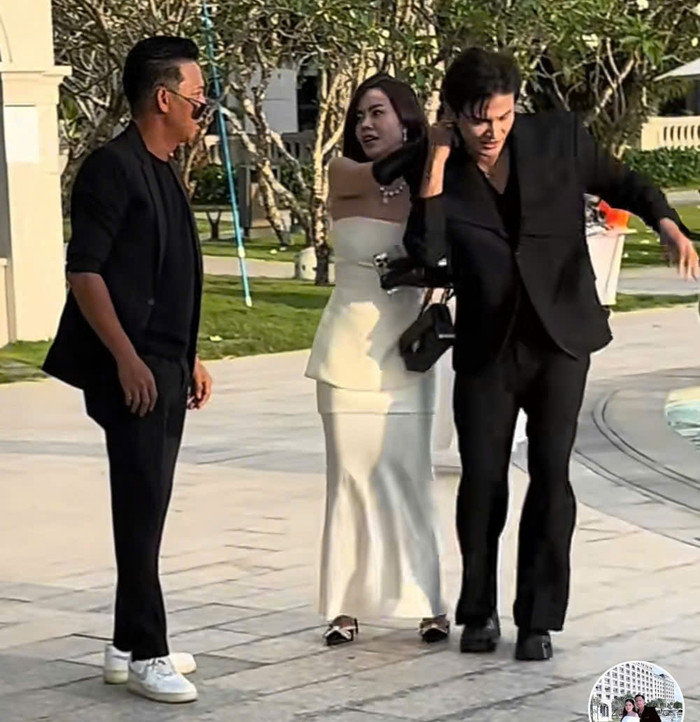 Hoá ra, bộ ba diễn viên chỉ đang thực hiện tiểu phẩm để quay TikTok.