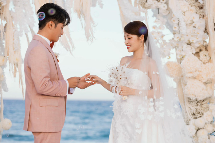 Đám cưới của Puka và Gin Tuấn Kiệt được đầu tư chỉn chu, hoành tráng hồi năm 2023. 