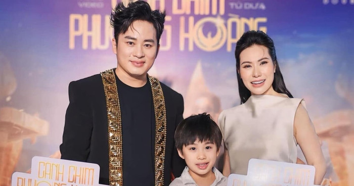 Vợ chồng Tùng Dương có một con trai chung. 