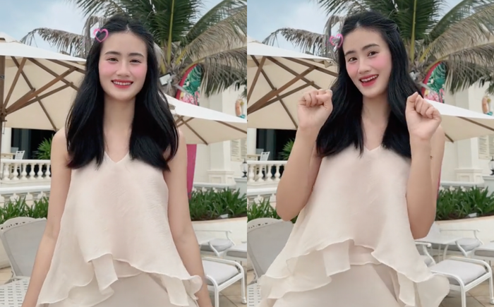 Hoa hậu Ý Nhi sáng bừng nhan sắc trong trẻo tại đoạn clip nhảy vừa được đăng tải.