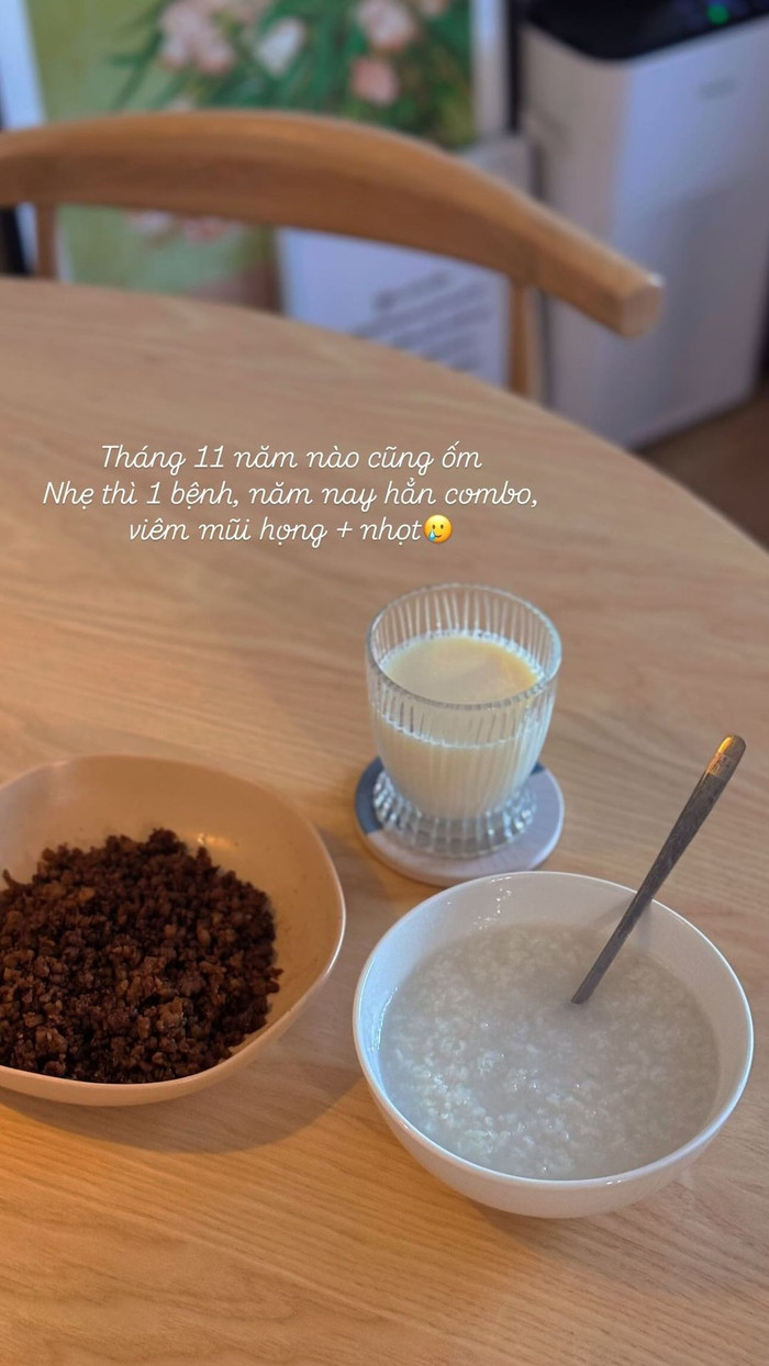 Mai Ngọc chia sẻ tình trạng sức khỏe bất ổn. (Ảnh FBNV)