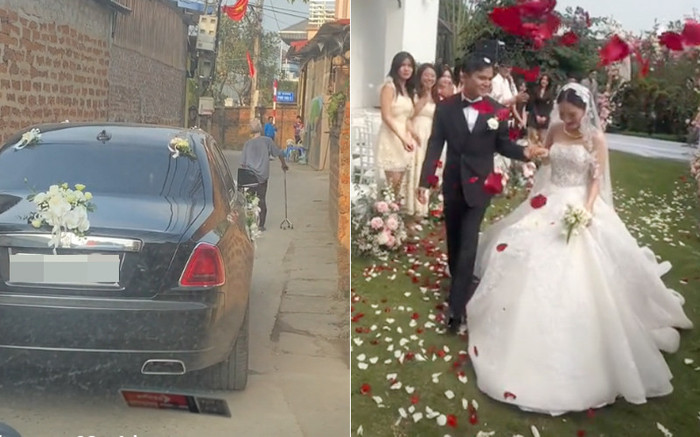 Đi đón dâu bị cụ ông chắn đường, chú rể có hành động nhận 'cơn mưa' lời khen Ảnh 2