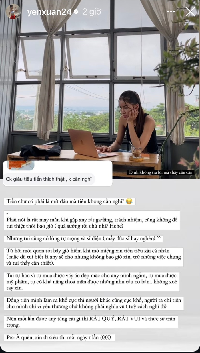 Vợ Đặng Văn Lâm đáp trả khi bị nói sống khỏe nhờ cưới chồng giàu.