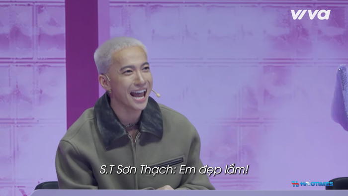 S.T Sơn Thạch khen ngợi nhan sắc ngọt ngào của Hooyeon khi ngồi 'ghế nóng' Bước Nhảy Hoàn Vũ.