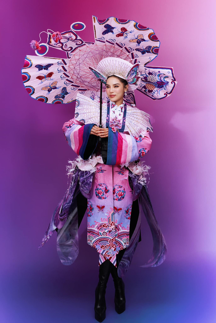 Hoa hậu Kỳ Duyên lọt top 3 Trang phục dân tộc đẹp nhất tại Miss Universe 2024.